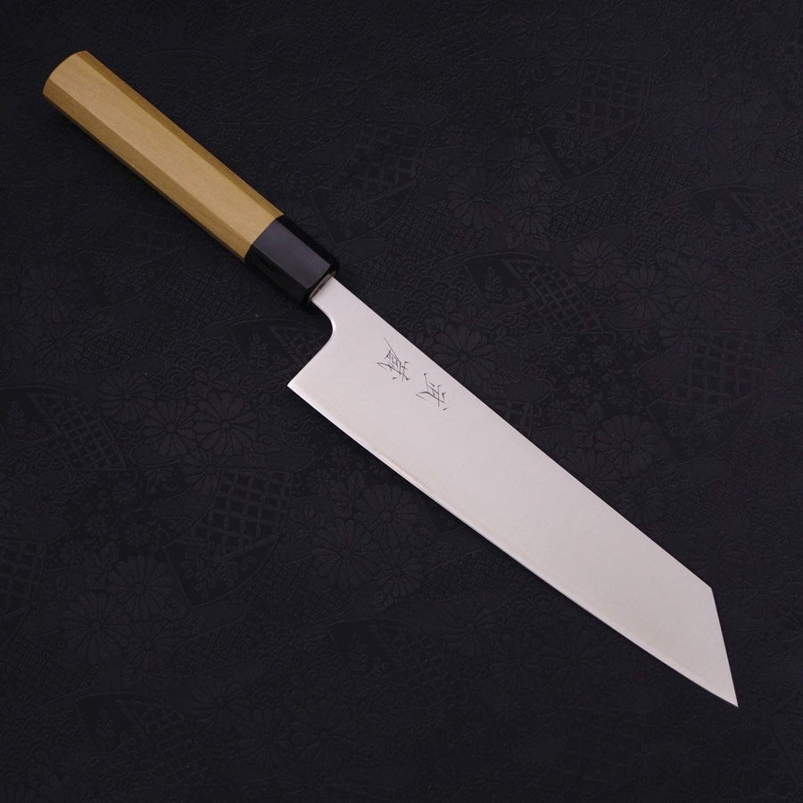 Kiritsuke Silver Steel #3 Polished Buffalo Magnolia Handle 210mm
