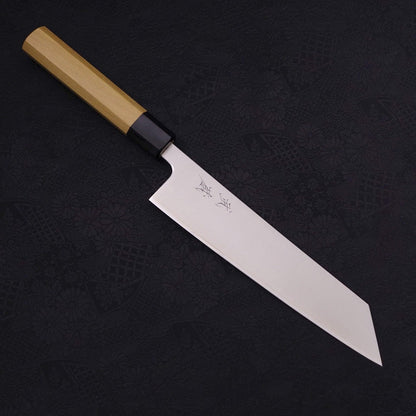 Kiritsuke Silver Steel #3 Polished Buffalo Magnolia Handle 210mm