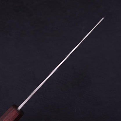 Kiritsuke Silver Steel #3 Polished Purple Urushi Handle 210mm