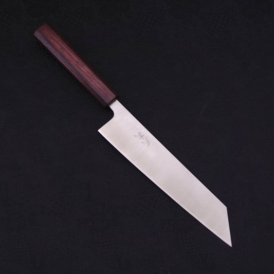 Kiritsuke Silver Steel #3 Polished Purple Urushi Handle 210mm