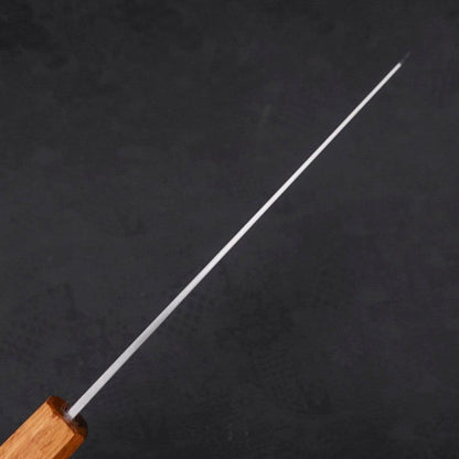 Kiritsuke Silver Steel #3 Polished Yaki Urushi Handle 210mm