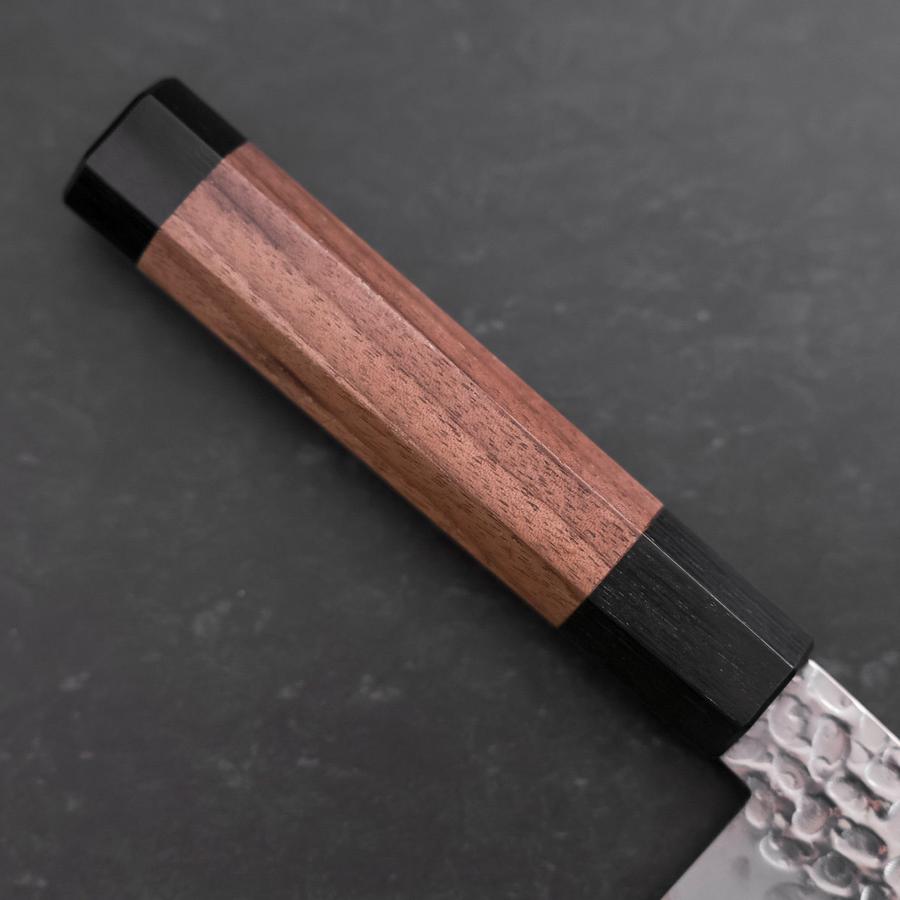 Kiritsuke Silver Steel #3 Tsuchime Walnut Handle 170mm