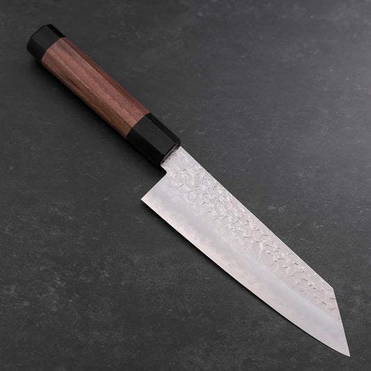 Kiritsuke Silver Steel #3 Tsuchime Walnut Handle 170mm