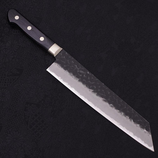 Kiritsuke Stainless Clad Blue Super Kurouchi Tsuchime Western Handle 210mm