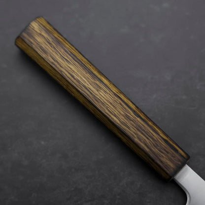 Kiritsuke Stainless Clad Blue Super Polished Sumi Urushi Handle 240mm