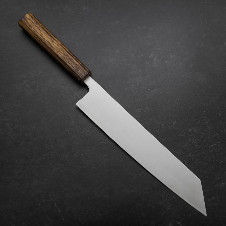 Kiritsuke Stainless Clad Blue Super Polished Sumi Urushi Handle 240mm