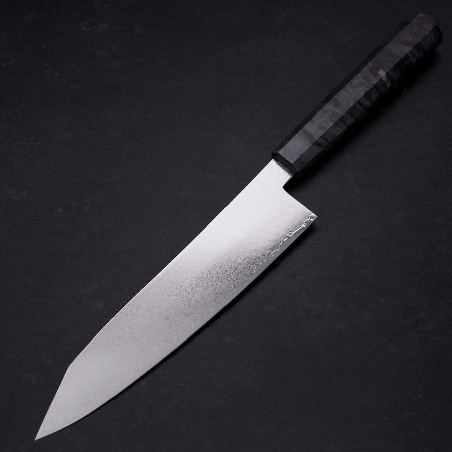 Kiritsuke VG-10 Damascus Blue Birch Handle 210mm