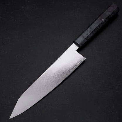 Kiritsuke VG-10 Damascus Blue Birch Handle 210mm