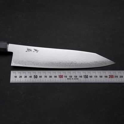 Kiritsuke VG-10 Damascus Blue Birch Handle 210mm
