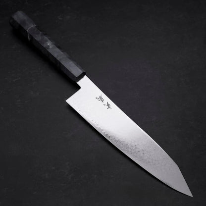 Kiritsuke VG-10 Damascus Blue Birch Handle 210mm