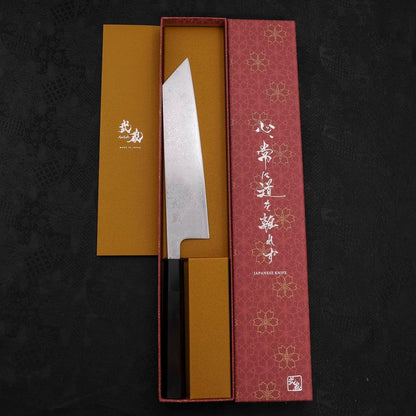 Kiritsuke VG-10 Damascus Buffalo Ebony Handle 210mm