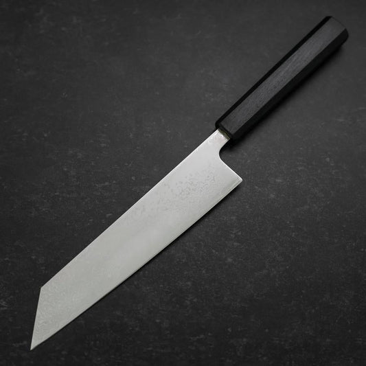 Kiritsuke VG-10 Damascus Dark Blue Urushi Handle 210mm