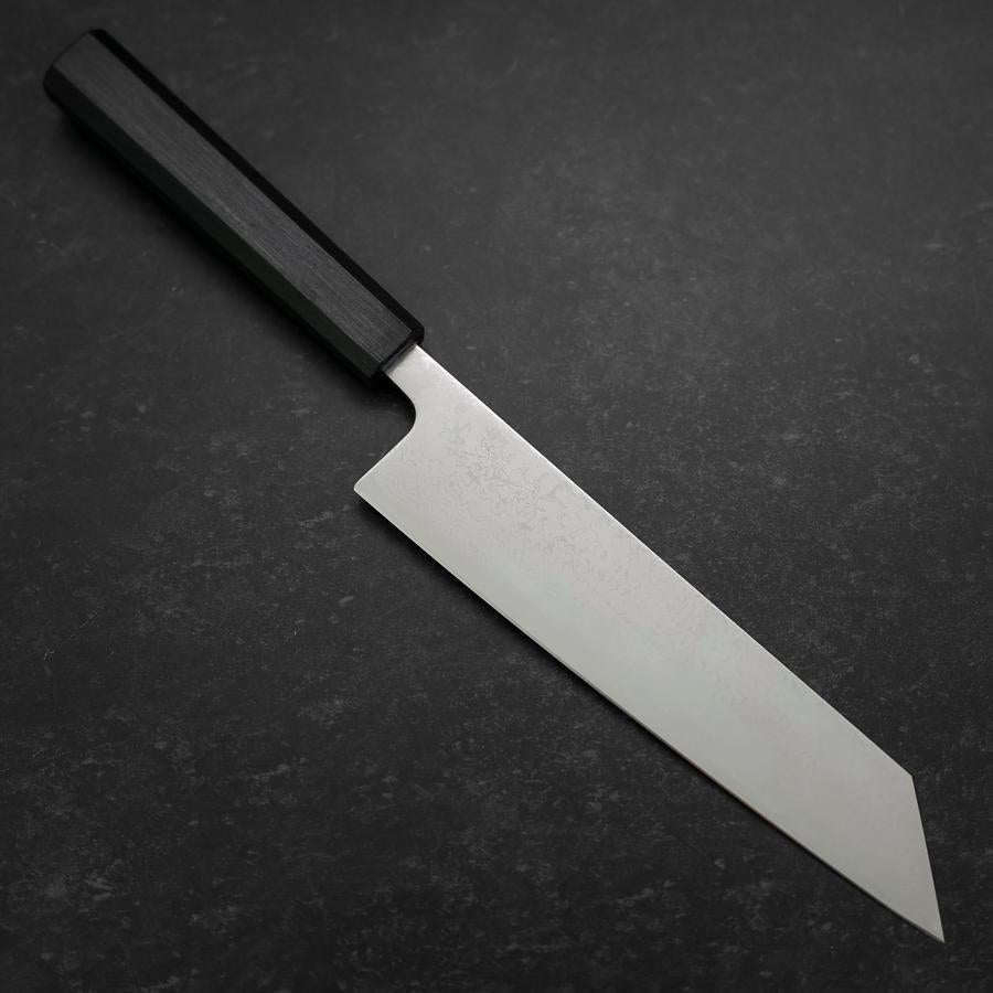 Kiritsuke VG-10 Damascus Dark Blue Urushi Handle 210mm