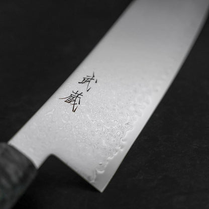 Kiritsuke VG-10 Damascus Gray Birch Handle 210mm