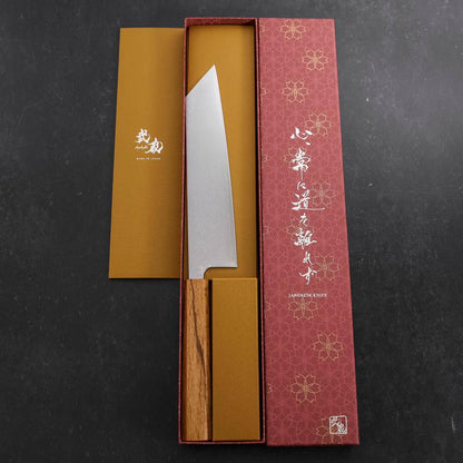 Kiritsuke VG-10 Damascus Oak Handle 210mm