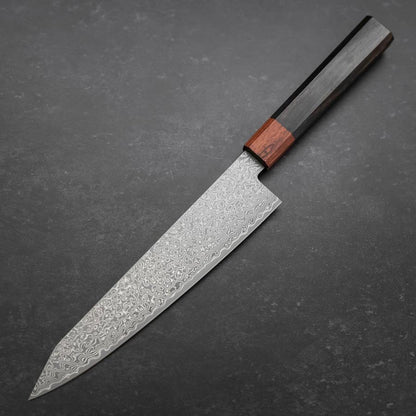 Kiritsuke VG-10 Damascus Shitan Ebony Handle 210mm