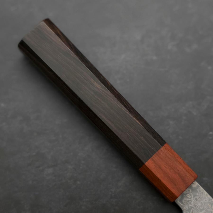 Kiritsuke VG-10 Damascus Shitan Ebony Handle 210mm