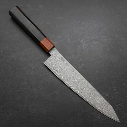 Kiritsuke VG-10 Damascus Shitan Ebony Handle 210mm
