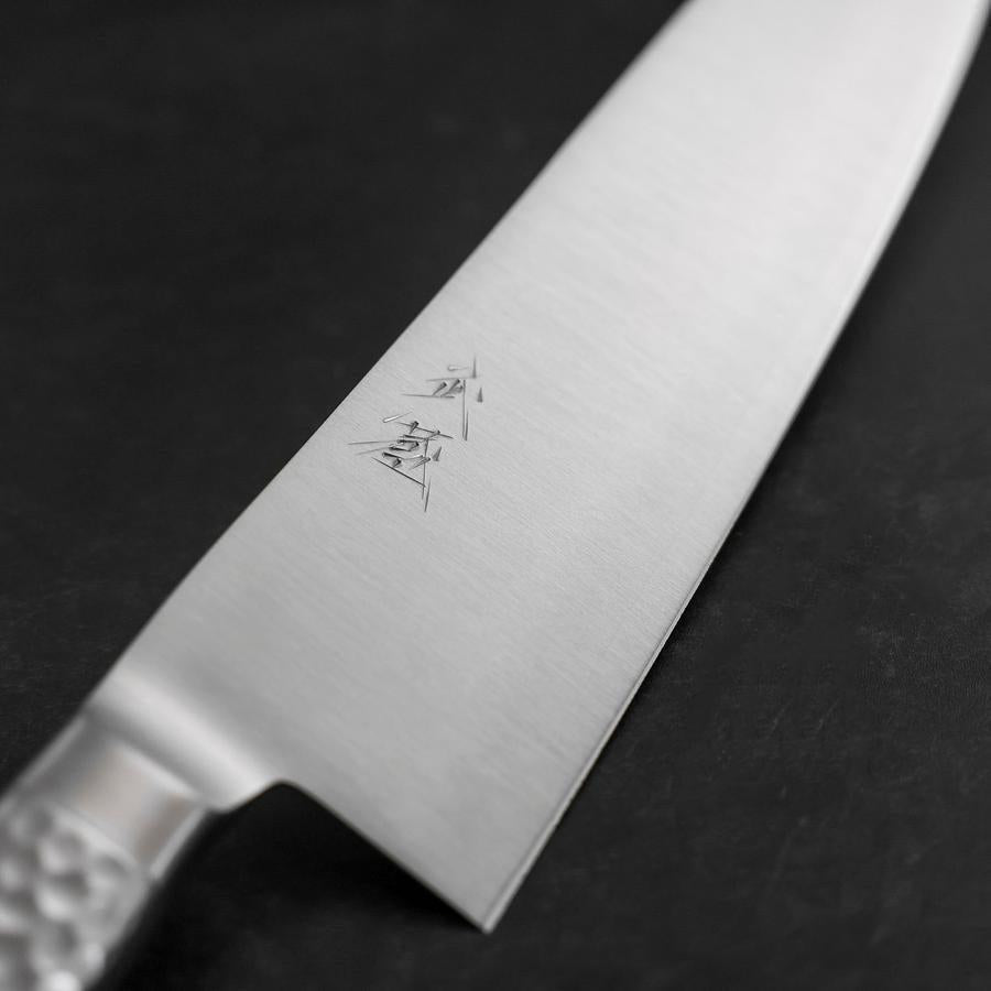 Kiritsuke VG-5 Polished Western Stainless Handle 195mm