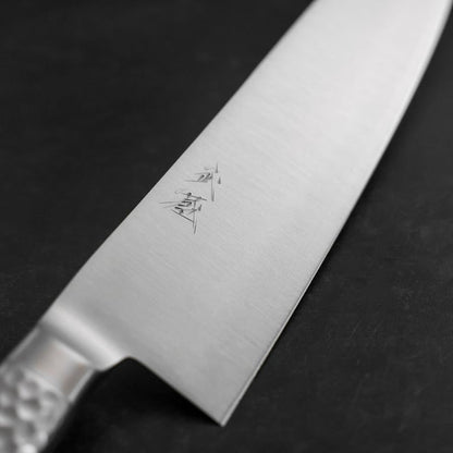 Kiritsuke VG-5 Polished Western Stainless Handle 195mm