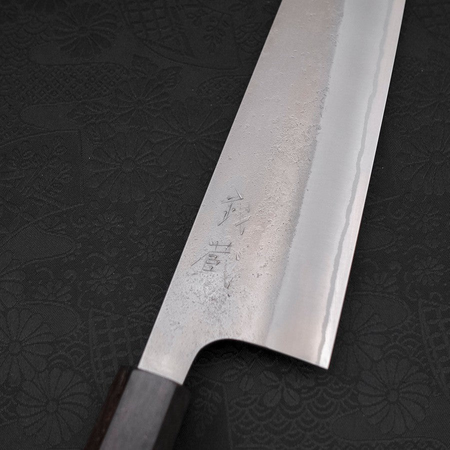 Kiritsuke White Steel #2 Nashiji Ebony Handle 210mm