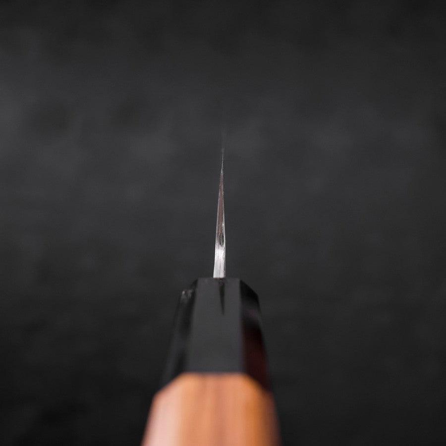 Kiritsuke White Steel #2 Kasumi Buffalo Teak Handle 210mm