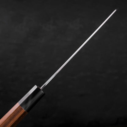 Kiritsuke White Steel #2 Kasumi Buffalo Teak Handle 210mm