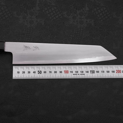 Kiritsuke White Steel #2 Kasumi Buffalo Teak Handle 210mm