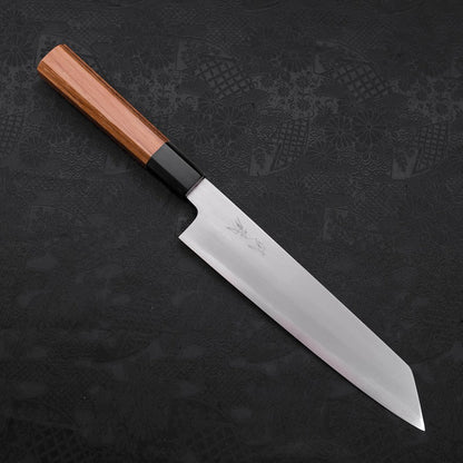 Kiritsuke White Steel #2 Kasumi Buffalo Teak Handle 210mm