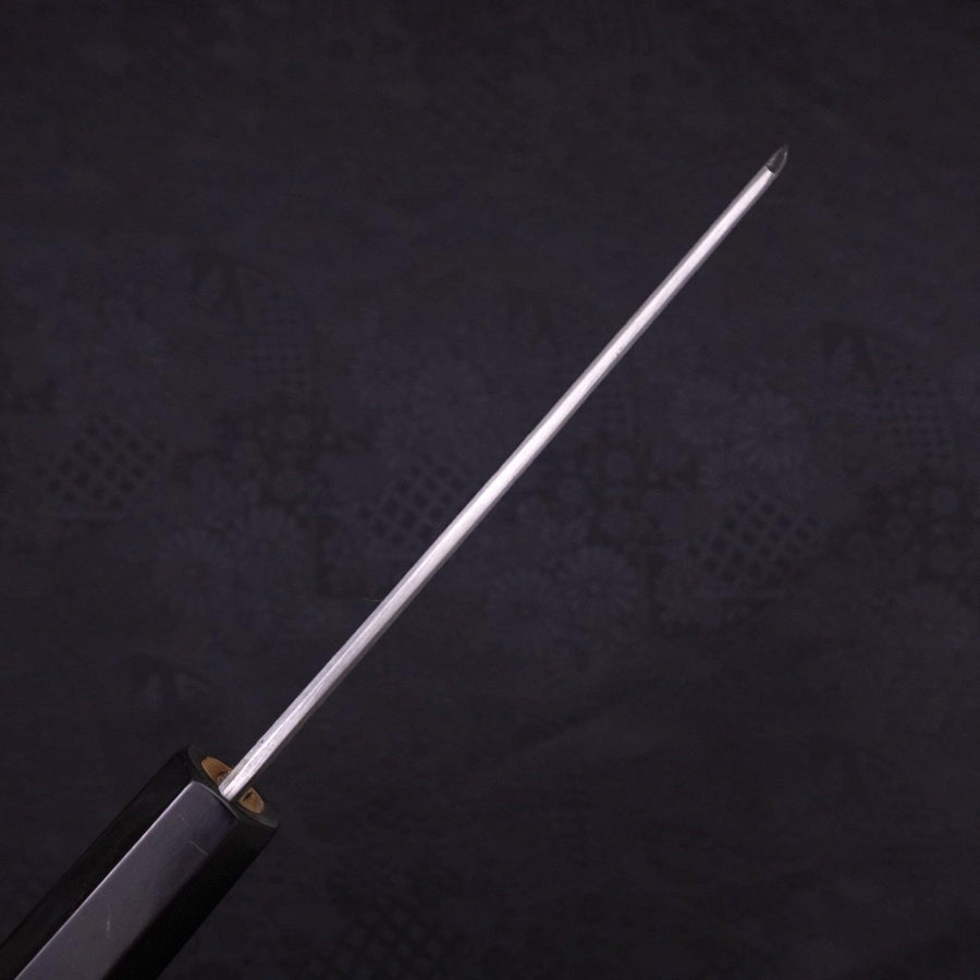 Kiritsuke White Steel #2 Kurouchi Buffalo Magnolia Handle 135mm