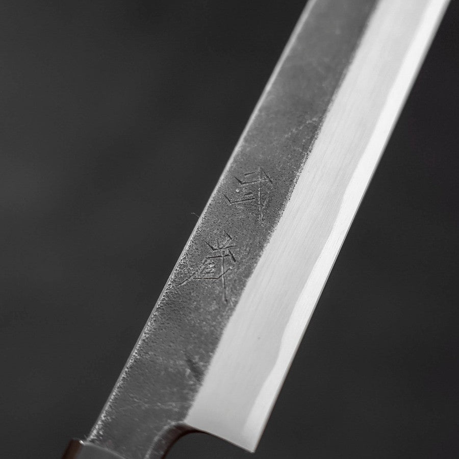 Kiritsuke Yanagiba Blue Steel #2 Kurouchi Buffalo Wenge Handle 270mm