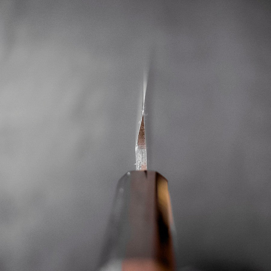 Kiritsuke Yanagiba Blue Steel #2 Kurouchi Buffalo Wenge Handle 270mm