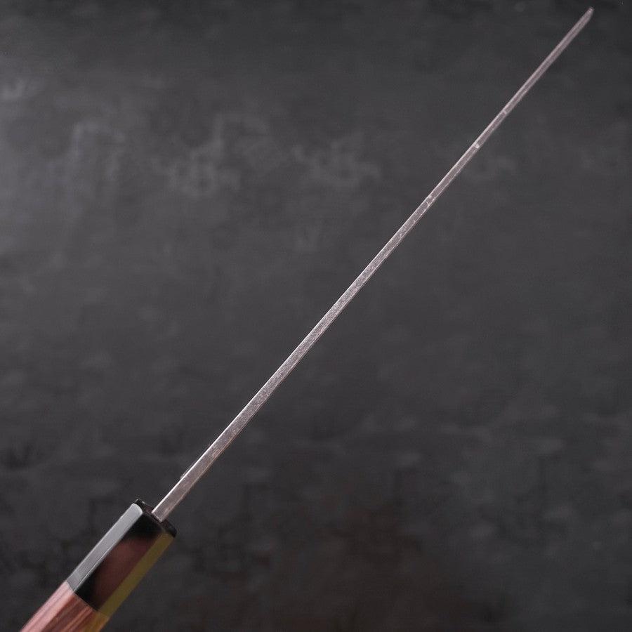 Kiritsuke Yanagiba Blue Steel #2 Kurouchi Buffalo Wenge Handle 300mm