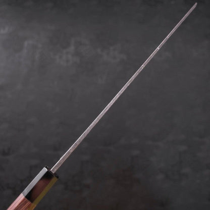 Kiritsuke Yanagiba Blue Steel #2 Kurouchi Buffalo Wenge Handle 300mm