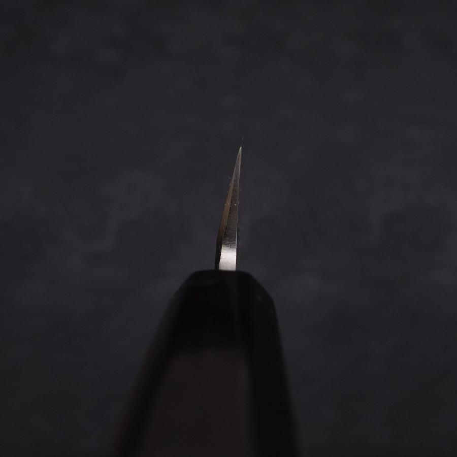 Kiritsuke Yanagiba Silver Steel #3 Kasumi Buffalo Ebony Handle 240mm