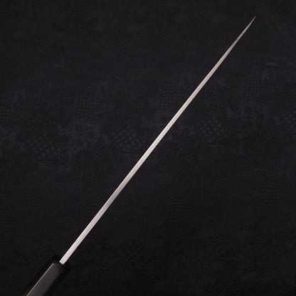 Kiritsuke Yanagiba Silver Steel #3 Kasumi Buffalo Ebony Handle 240mm