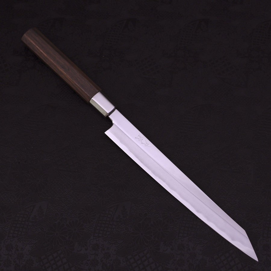 Kiritsuke Yanagiba Silver Steel #3 Walnut Handle 240mm