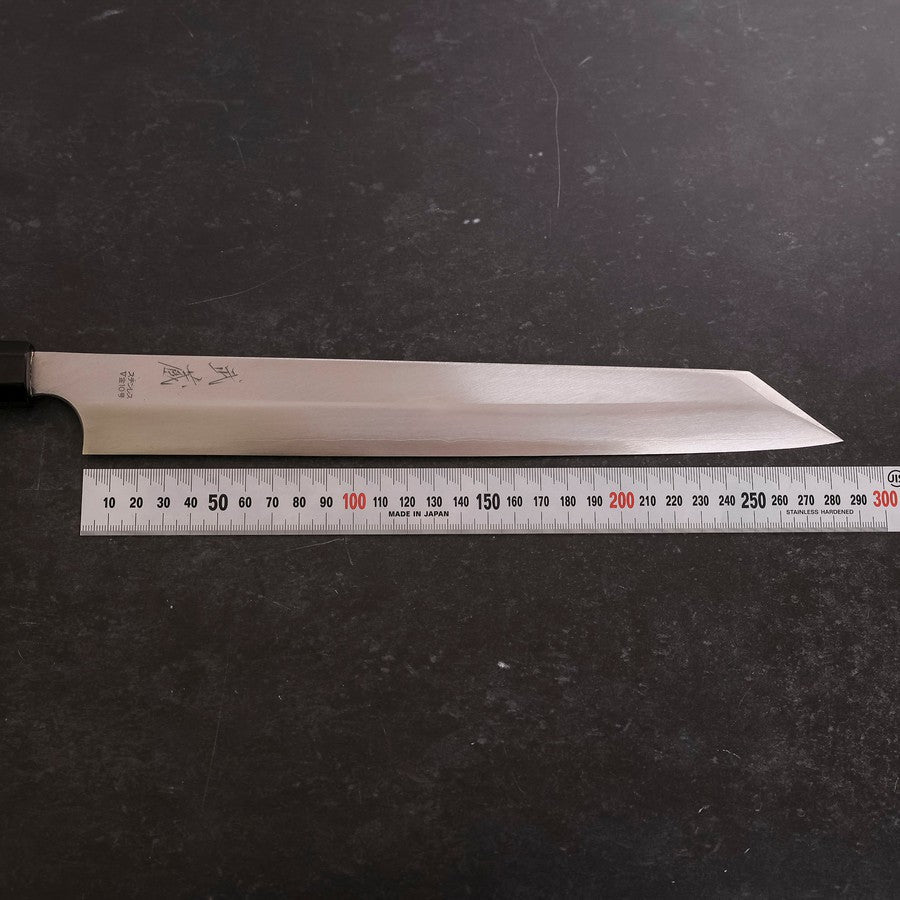 Kiritsuke Yanagiba VG-10 Polished Buffalo Ebony Handle 300mm