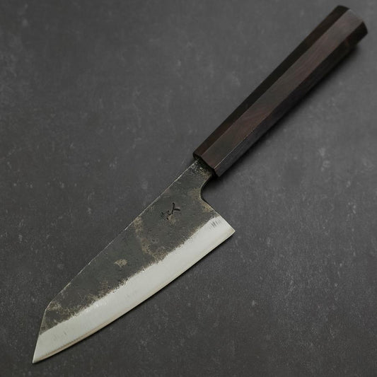 Kobunka Blue Steel #2 Kurouchi Ebony Handle 120mm