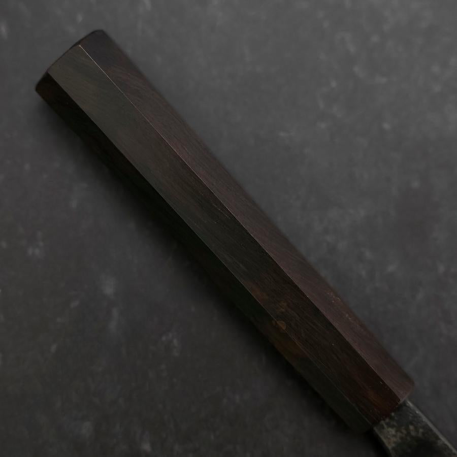 Kobunka Blue Steel #2 Kurouchi Ebony Handle 120mm