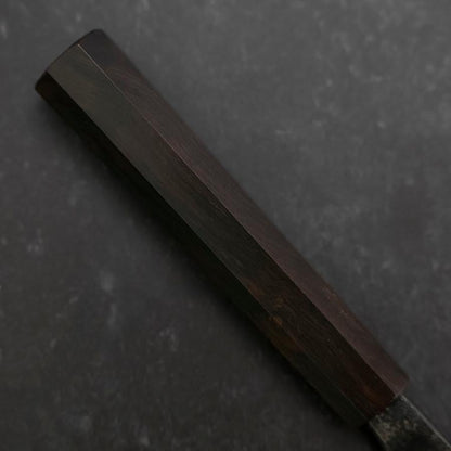 Kobunka Blue Steel #2 Kurouchi Ebony Handle 120mm