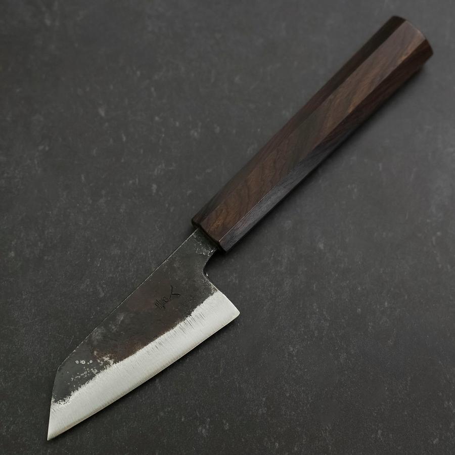 Kobunka Blue Steel #2 Kurouchi Ebony Handle 80mm