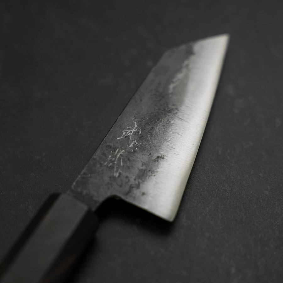 Kobunka Blue Steel #2 Kurouchi Ebony Handle 80mm