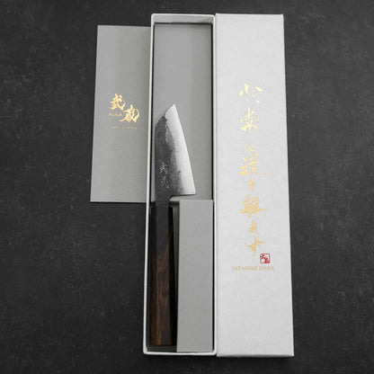 Kobunka Blue Steel #2 Kurouchi Ebony Handle 80mm