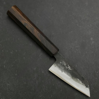 Kobunka Blue Steel #2 Kurouchi Ebony Handle 80mm