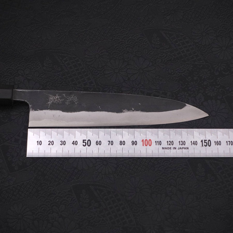 Koyanagi Blue Super Kurouchi Buffalo Ebony Handle 150mm