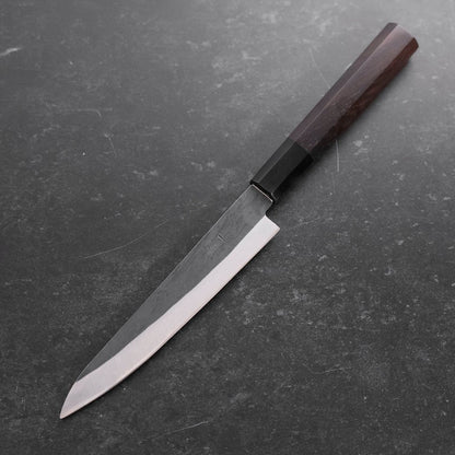 Koyanagi Blue Steel #1 Kurouchi Chokin Centipede Buffalo Ebony Handle 150mm