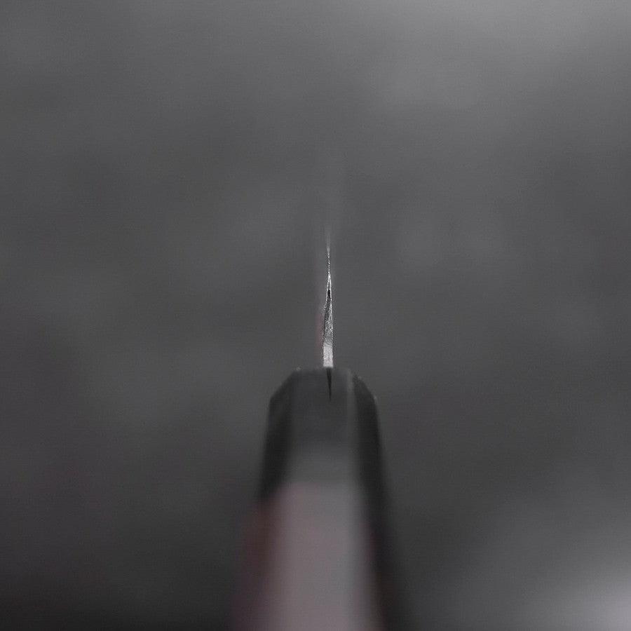 Koyanagi Blue Steel #1 Kurouchi Chokin Centipede Buffalo Ebony Handle 150mm