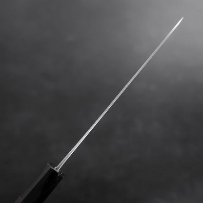 Koyanagi Blue Steel #1 Kurouchi Chokin Nami Buffalo Ebony Handle 150mm