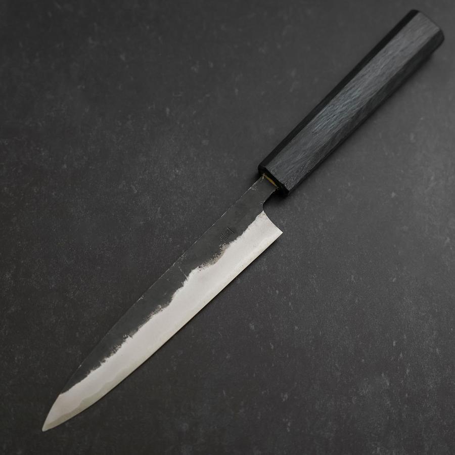 Koyanagi Blue Steel #1 Kurouchi Dark Blue Urushi Handle 150mm